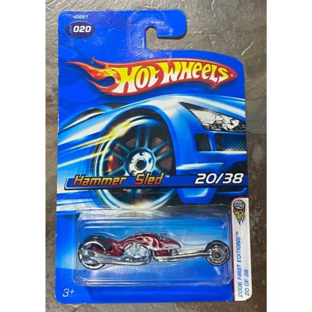 Hot Wheels Hammer Sled 2006 First Editions Diecast DB